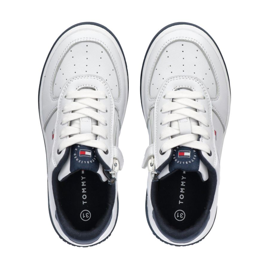Sneaker  bassa allacciata da bambino Tommy Hilfiger | T3B9324791355X336